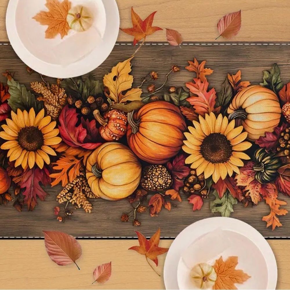 Festive Harvest Table Runner